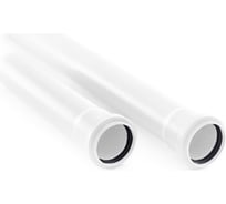 Труба RTP ELITE МК ПП 40x1,8х1500 белый 43336