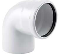 Отвод RTP ELITE МК ПП 40x87, белый 43341
