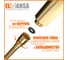 Усиленный шланг для душа Elghansa Gold 150 см /plastic box/ SH003-New 5