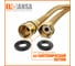 Усиленный шланг для душа Elghansa Gold 150 см /plastic box/ SH003-New 13