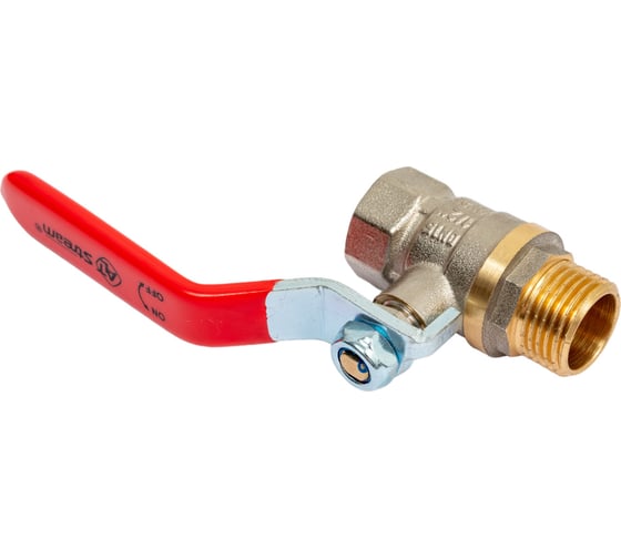 Шаровой кран Altstream PN25 1/2" ВН/НАР ручка-рычаг 014030301