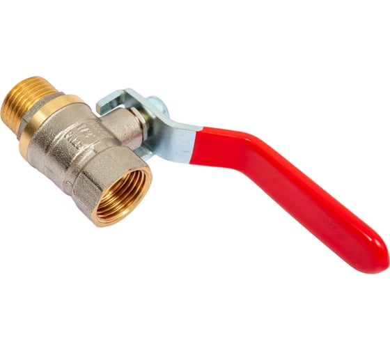 Шаровой кран Altstream PN25 1/2" ВН/НАР ручка-рычаг 014030301