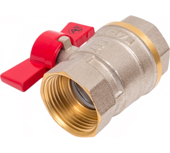 Шаровой кран Altstream PN25 1" ВН/ВН бабочка 014030203