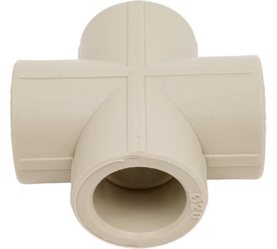 Крестовина VALFEX PP-R серая, 20 мм 10118020Г 127-0327