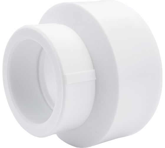 Муфта переходная VALFEX PP-R белая, 110х63 мм, вн/нр пайка 10011063 127-0295