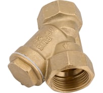Латунный Y-образный фильтр VALFEX 46Б5фт1 Ду25 Ру25 м/м VF.192.L00.100 036-1226