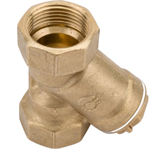 Латунный Y-образный фильтр VALFEX 46Б5фт1 Ду25 Ру25 м/м VF.192.L00.100 036-1226