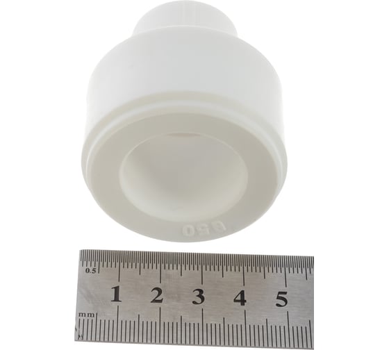 Муфта переходная VALFEX PP-R белая, 50х20 мм, вн/нр пайка 10005020 127-0281