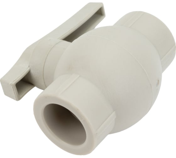 Кран шаровой VALFEX PP-R серый, 25 мм 10144025Г 007-7686