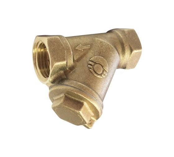 Латунный Y-образный фильтр VALFEX 46Б5фт1 Ду20 Ру16 м/м VF.192.L00.034 036-1225