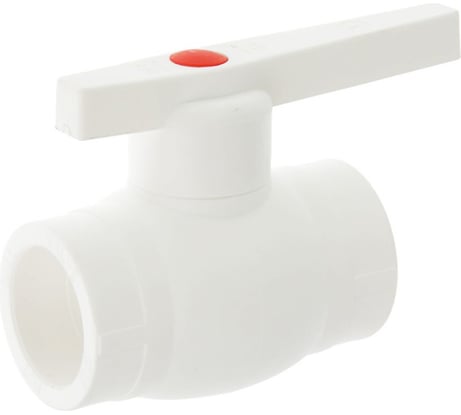 Кран шаровой VALFEX PP-R OPTIMA белый, 50 мм 10145050 007-8307