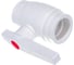 Кран шаровой VALFEX PP-R OPTIMA белый, 50 мм 10145050 007-8307 3