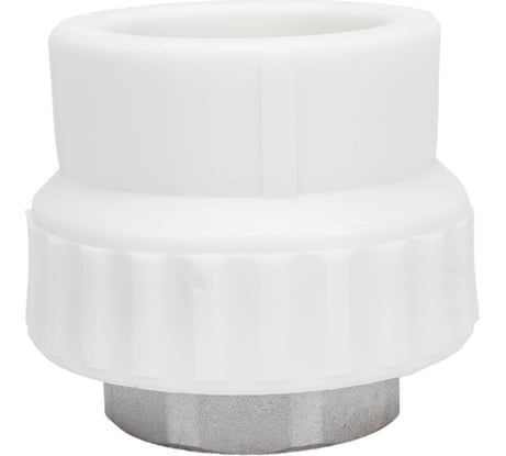 Муфта комбинированная под ключ с внутренней резьбой VALFEX PP-R белая, 63 мм х2" 10134063 127-0247