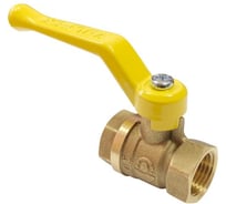 Кран шаровой для газа латунный полнопроходной VALFEX 11Б27фтМ Ду20 Ру16 м/м VF.271.LR3.034 107-5606