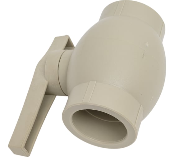 Кран шаровой VALFEX PP-R серый, 50 мм 10144050Г 007-7689
