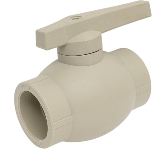 Кран шаровой VALFEX PP-R серый, 50 мм 10144050Г 007-7689