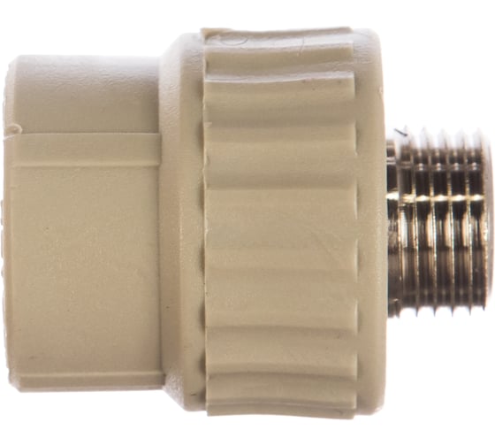 Муфта комбинированная с наружной резьбой VALFEX PP-R серая, 25 мм х1/2" 10130125Г 127-0361