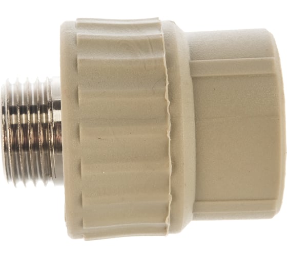 Муфта комбинированная с наружной резьбой VALFEX PP-R серая, 25 мм х1/2" 10130125Г 127-0361