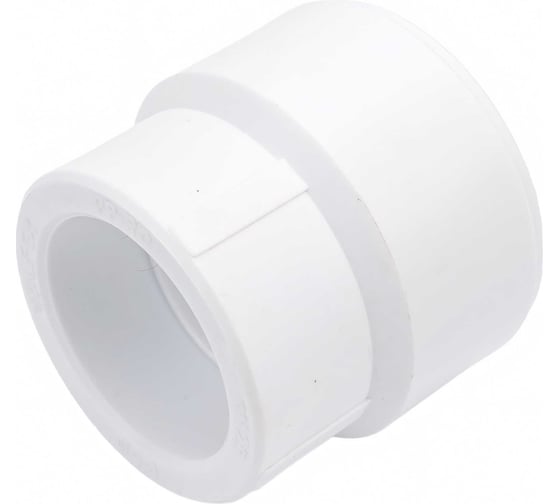 Муфта переходная VALFEX PP-R белая, 75х50 мм, вн/нр пайка 10007550 127-0290