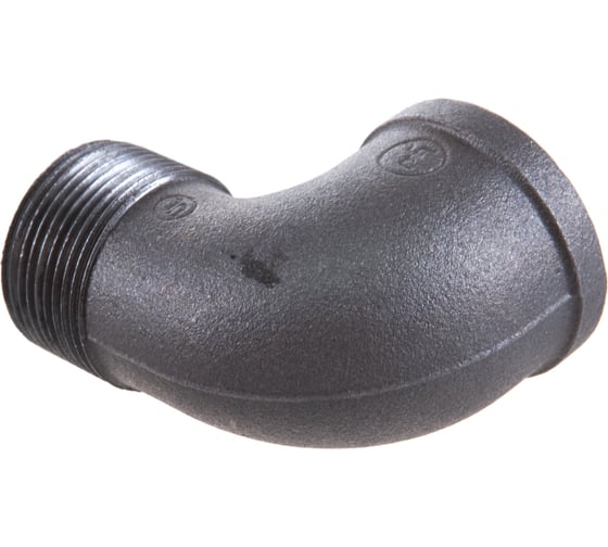 Проходной угольник чугун Fittex PLUS Ду 32 1 1/4" ВР/НР 128-0876