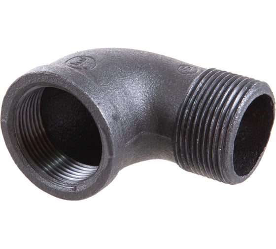 Проходной угольник чугун Fittex PLUS Ду 32 1 1/4" ВР/НР 128-0876