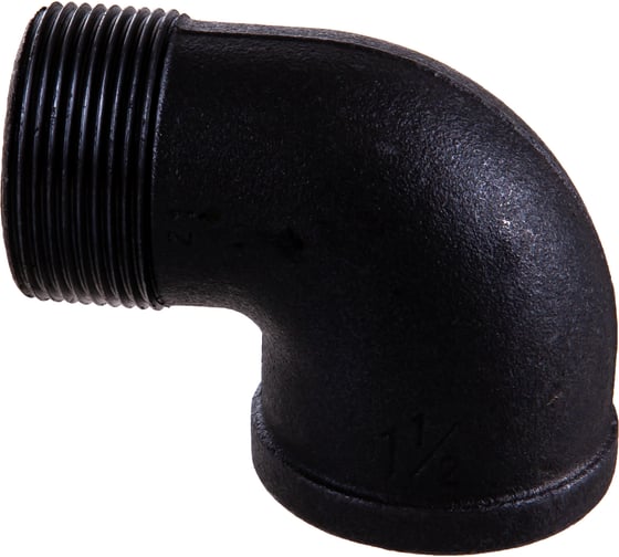 Проходной угольник чугун Fittex PLUS Ду 40 1 1/2" ВР/НР 128-0877