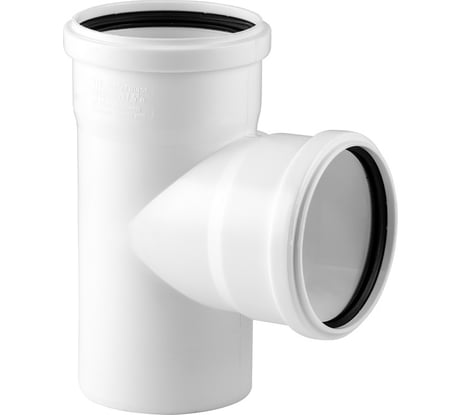 Тройник RTP ELITE МК ПП 40/40x87, белый 43347