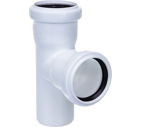 Тройник RTP ELITE МК ПП 40/40x87, белый 43347