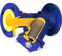 Фильтр Zetkama Y-образный, чугун, Ду40, Ру16, фланец, 300 C, сливная пробка 821A040C50 036-0578