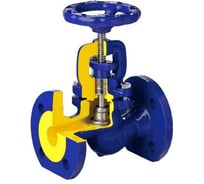 Запорный клапан Zetkama чугун, Ду125, Ру16, фланцецое 215A125C01 007-6498