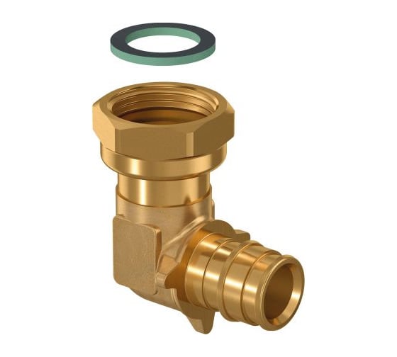 Угольник Uponor 25-G3/4, с накидной гайкой 1047882 1