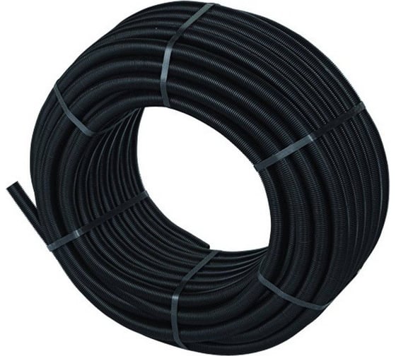 Кожух Uponor Teck 43/36, для трубы 32 мм, чёрный, бухта 25 м 1012872