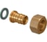 Штуцер Uponor 20-G3/4, с накидной гайкой 1023016 1