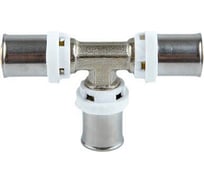 Тройник STI пресс, латунь никель ДН 20 ТТ000017161