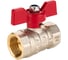 Шаровый кран SANEXT ГОСТ, PN40, Ду 15, ВР 1/2" бабочка 8751 1