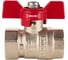 Шаровый кран SANEXT ГОСТ, PN40, Ду 15, ВР 1/2" бабочка 8751 4