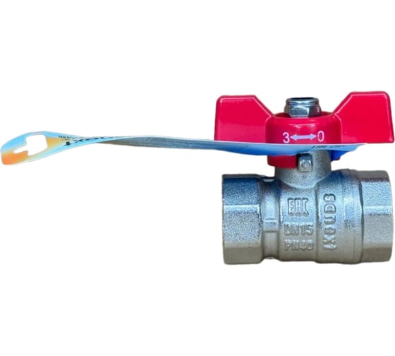 Шаровой кран ГОСТ SANEXT ВР 3/4", бабочка 8752