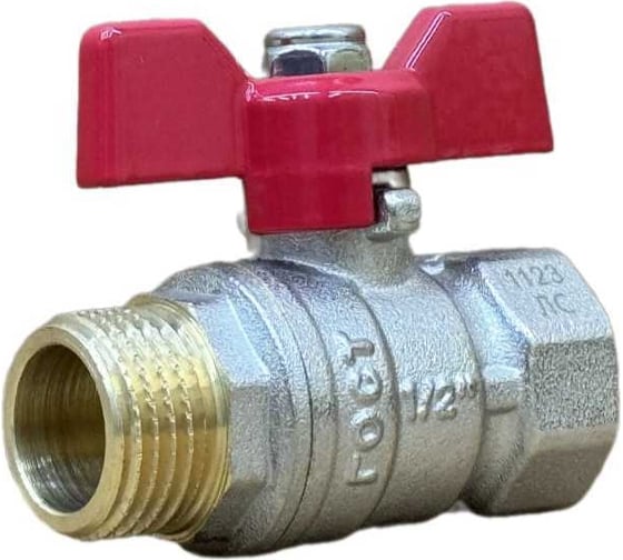 Шаровой кран ГОСТ SANEXT Ду 20, ВР-НР 3/4", бабочка 8762