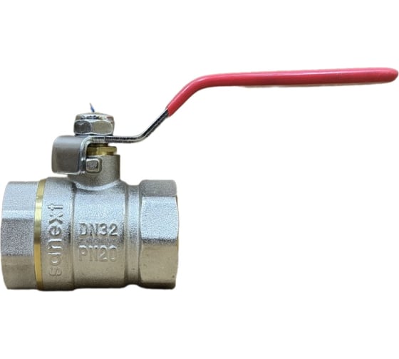 Шаровой кран ГОСТ SANEXT Ду 32, ВР 1 1/4", рычаг 8754