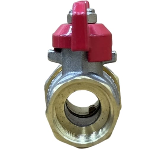 Шаровой кран ГОСТSANEXT Ду 15, НР-ВР 1/2", со сгоном, американка, бабочка 8771