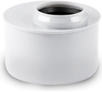 Редукция RTP ELITE эксцентрическая, короткая, МК МПП 110/50, белый 41934