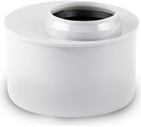 Редукция RTP ELITE эксцентрическая, короткая, МК МПП 110/50, белый 41934