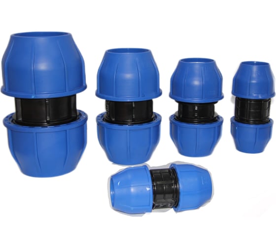 Муфта ПНД соединительная ПК АкваЭлемент 75x75 EL-F-02-75