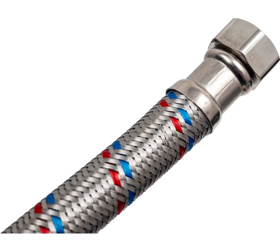 Гибкая подводка для воды ЦС ГИГАНТ 19, 1/2”Г х 1/2"Г-угол L-60 см, штука ГП002093