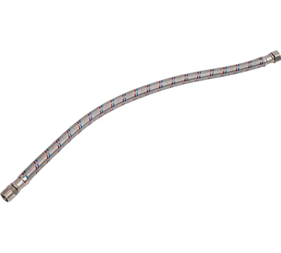 Гибкая подводка для воды ЦС ГИГАНТ 19 1/2”Г х 1/2"Ш L-50 см, штука ГП002065