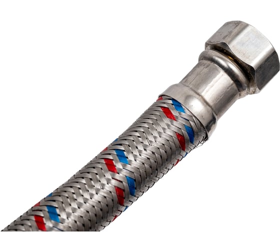 Гибкая подводка для воды ЦС ГИГАНТ 19 1/2”Г х 1/2"Ш L-50 см, штука ГП002065