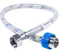 Гибкая подводка для воды ЦС нейлон, 1/2”Г х 1/2"Ш L-60 см, штука ГП002021