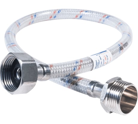 Гибкая подводка для воды ЦС, нейлон, 3/4”Г х 3/4"ШL-150 см, штука ГП002127