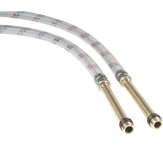 Гибкая подводка для смесителей ЦС, штуцер 106/100 мм, 1/2”хM10 L-80 см, пакет, уп. пара ГП002274