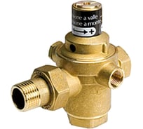 Подпиточный поршневой клапан Giacomini R150B латунь, Ду15, Ру10, G1/2, НР/американка 017-2782